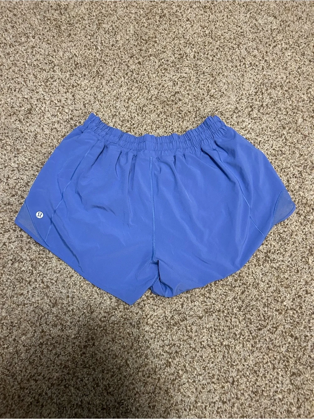 Lululemon Women’s Hotty Hot Shorts – Size 12 Periwinkle Blue - Picture 2 of 6